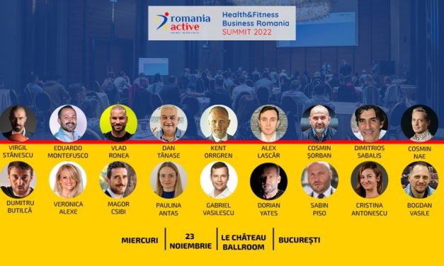 RomaniaActive announces the first Romanian Summit of the Health & Fitness Industry