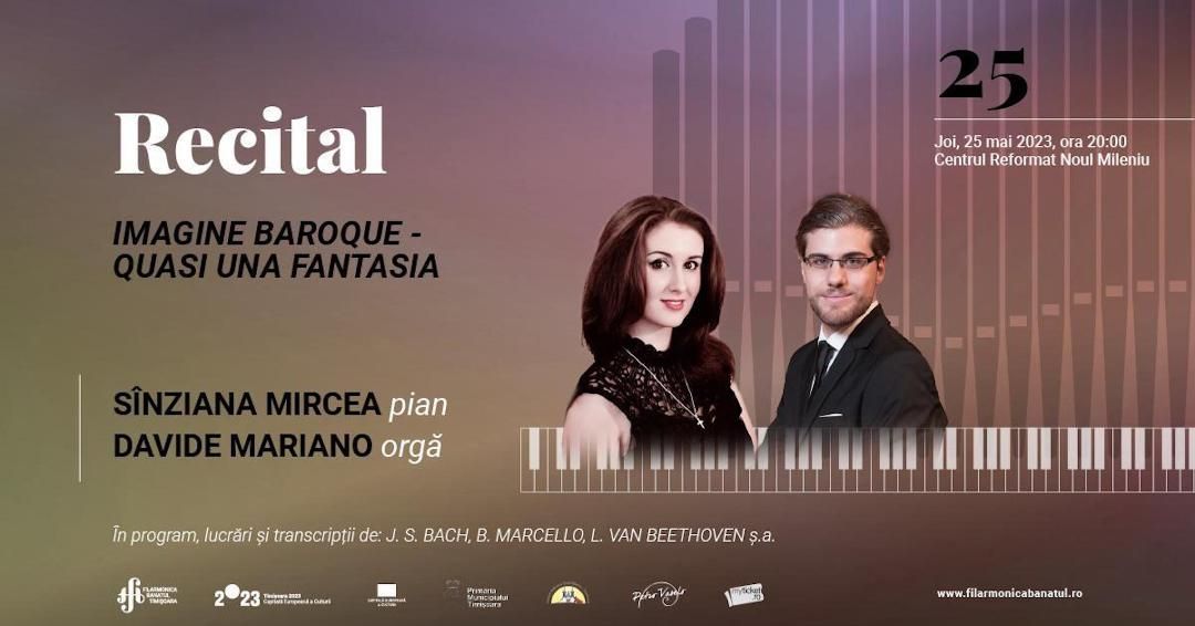 “Imagine Baroque – Quasi una fantasia” International Tour by pianist Sînziana Mircea begins in Timișoara