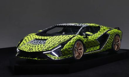 Replica 1:1 Lamborghini Sián FKP 37 construită din piese LEGO Technic vine în România