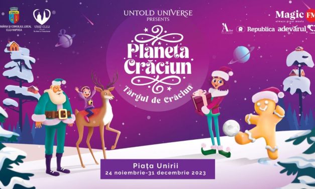 Vineri se deschide “Planeta Crăciun”, primul târg de sărbători organizat de UNTOLD Universe în Cluj-Napoca