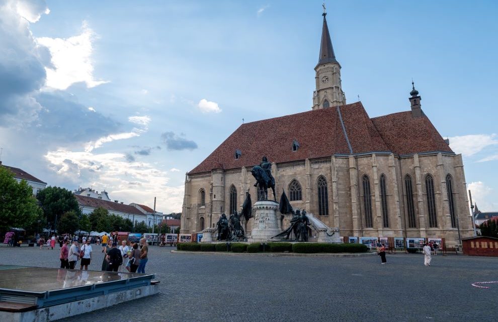 A fost dezvelită placa de bronz a Premiului Europa Nostra de la Biserica Sfântul Mihail din Cluj-Napoca